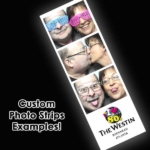 Photo booth strips with Retro Theme