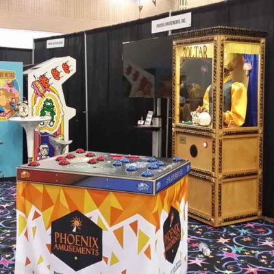 Retro Booth with Zoltar