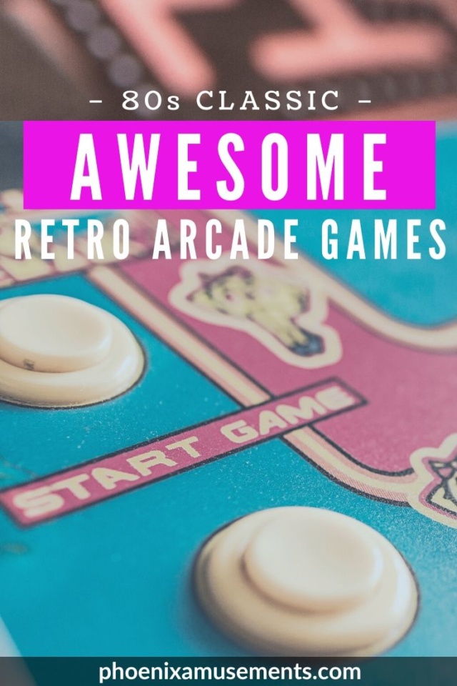 Retro 80s Arcade Games