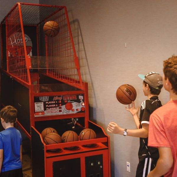 Indoor Basketball Hoop Arcade | Rent Hoop Fever