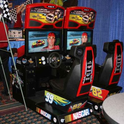Branded NASCAR driving games