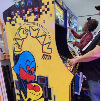 Playing Pac Man Pixel Bash