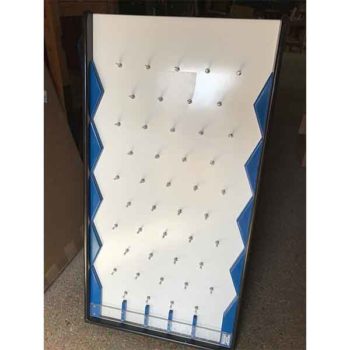 Plinko Board Blue Edges