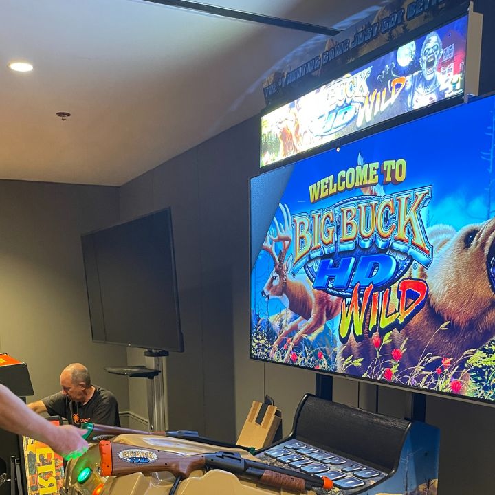 Big Buck Hunting Arcade Game Rental in Atlanta GA