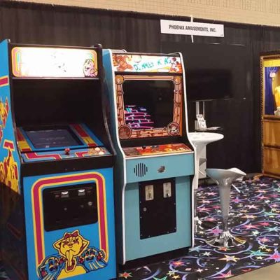 Classic Arcades with Retro Carpet