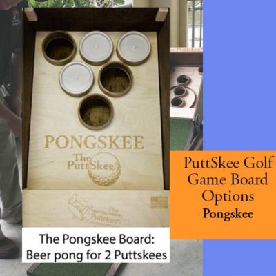 Golf Putting Game Pong Board