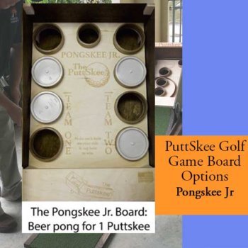 Golf Putting Game Pong Jr Board