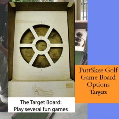 Golf Putting Game Target Board