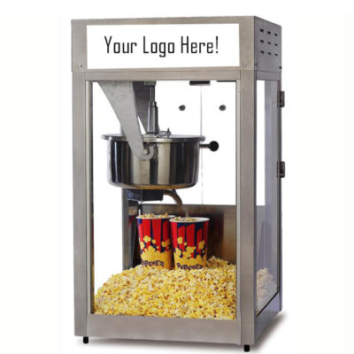 Custom Brand our Jumbo Popcorn Machine Rental