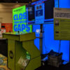 Custom Giant Tetris Pedestal Side View