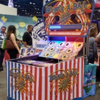 Carnival Bounce A Ball Game in tradeshow booth