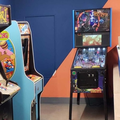 Guardians of the Galaxy Pinball Machine in Corporate Game Room