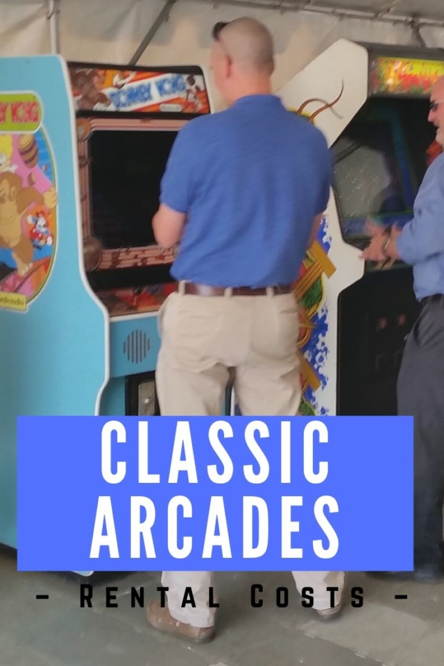 Rental Costs for Classic Arcades