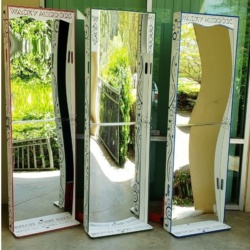 Three Fun House Mirrors