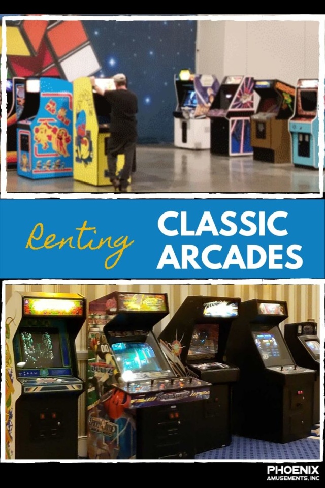 Renting Classic Arcades