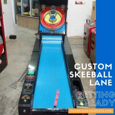 Ready Skee Ball to Custom