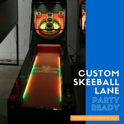 Custom Skee Ball Machine Rental
