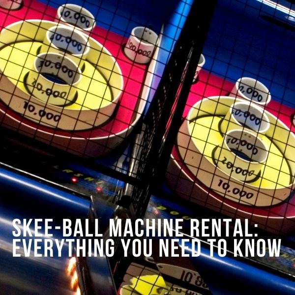 Skee Ball Machine Rental All