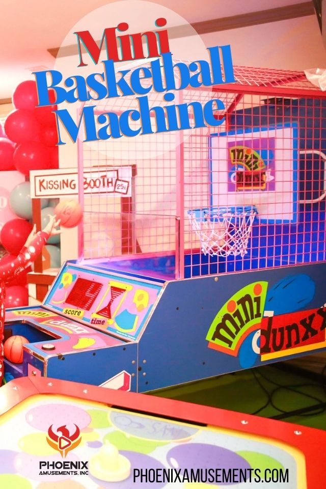basketball arcade machine rental for kids