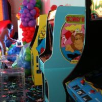 J McAllister Events Arcade at Kids Birthday party