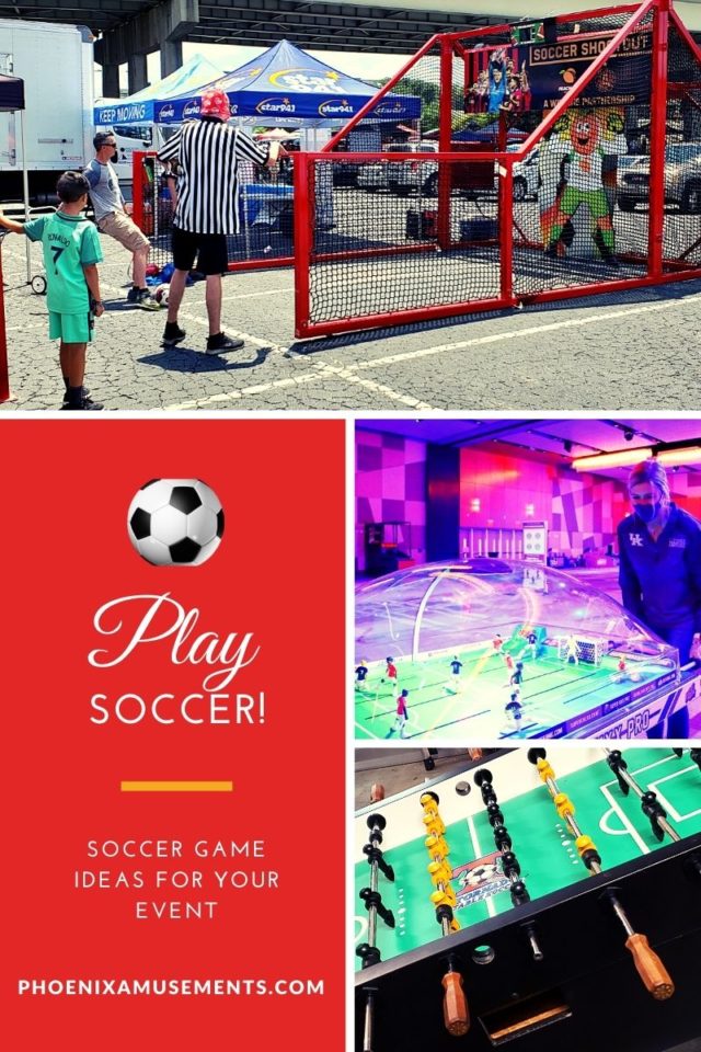 Play Soccer - Soccer Game Rental Ideas