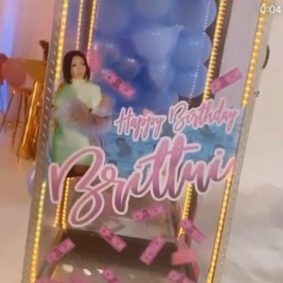 Custom Money Blowing Machine for Adult Birthday Party
