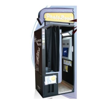 Traditional Enclosed Photo Booth with LED Sign