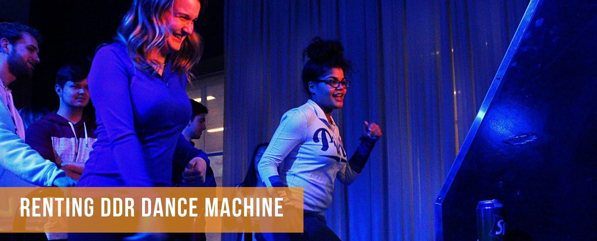 Playing Dance machine - Dance Revolution at Event