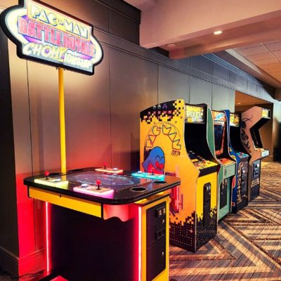 Pac Man Battle Royal Chompionship and other retro arcades