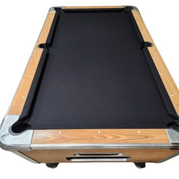 Pool Table Rental with Black Felt