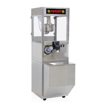 Commercial Popcorn Machine with Stainless Steel Base