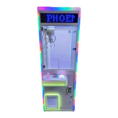 White Mini Claw Machine Rental