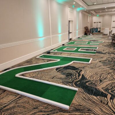 Mobile Mini Golf Rental spells NARPM