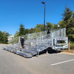 Checking out Mobile Bleachers 10 Row at City Festival