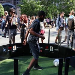 Playing Soccer Ring in Philie
