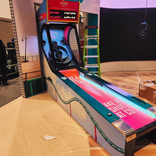 Complete Wrap Skeeball
