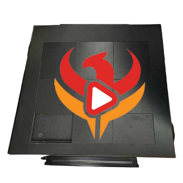 Mockup of Top of Puzzle Challenge Game with logo