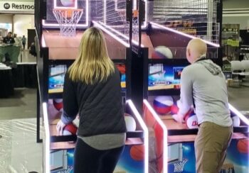 branded LED NBA Hoops Machine